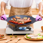 CookFlex™ – Frigideira de Pedra Vulcânica Antiaderente (Cozinhe sem Óleo e Sem Grudar Nada) - Frete Grátis!
